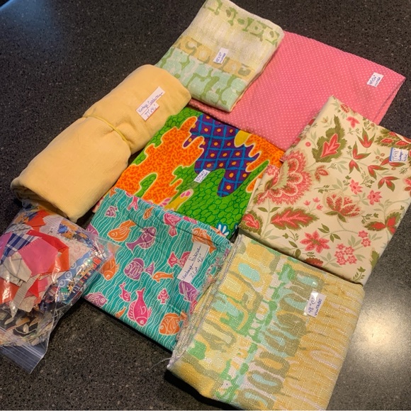 fabric Other - Lot of vintage fabric remnants